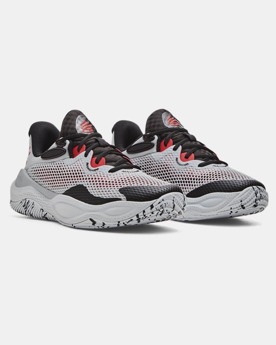 Unisex Curry Splash 24 AP Basketball Shoes in Gray image number 3